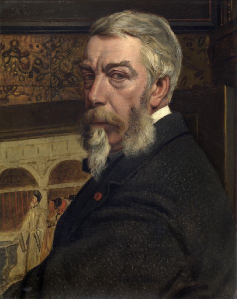 Henri Leys, Self Portrait