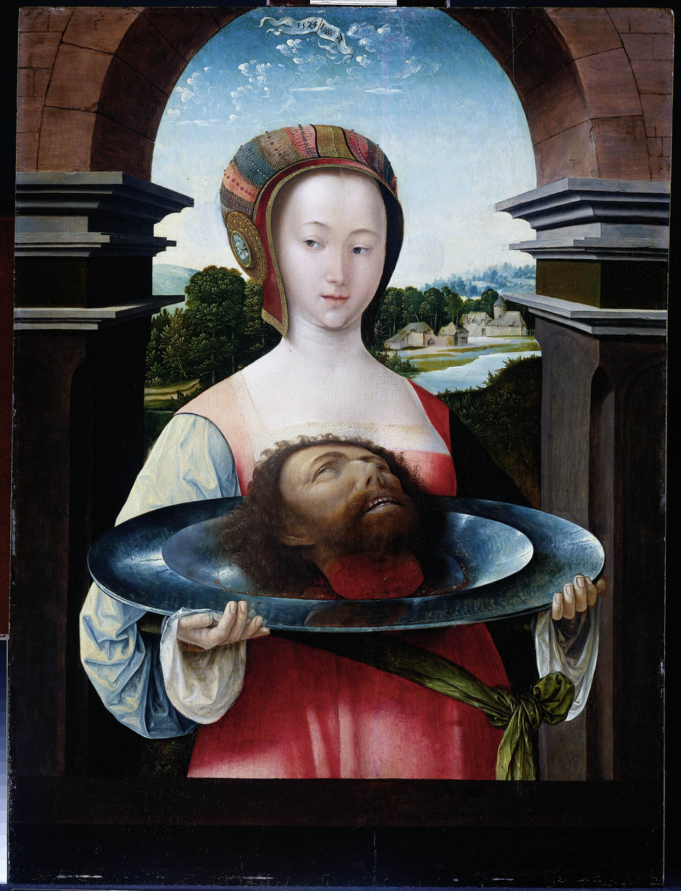 Jacob Cornelisz van Oostsanen, Salome met het hoofd van Johannes de Doper