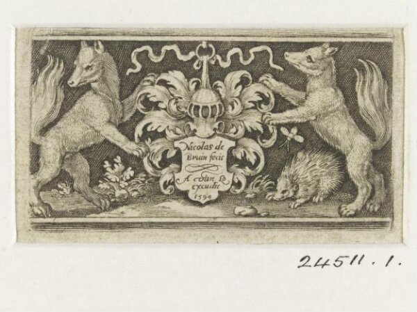 Nicolaes de Bruyn, Print