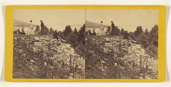 Edward and Henry T. Anthony & Co., View from Parapet of Old Fort George. [Lake George, N.Y.]