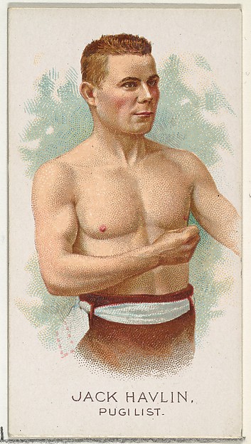 Allen & Ginter, Jack Havlin, Pugilist, from World's Champions, Series 2 (N29) for Allen & Ginter Cigarettes