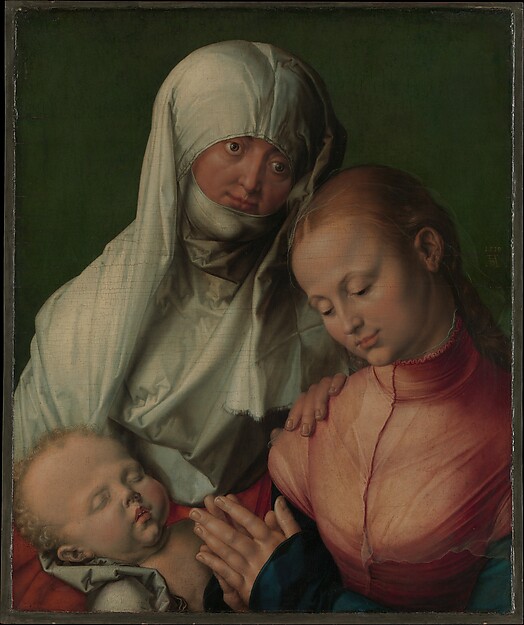 Albrecht Dürer, Virgin and Child with Saint Anne