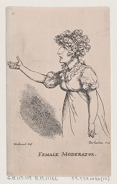 Thomas Rowlandson, Female Moderator