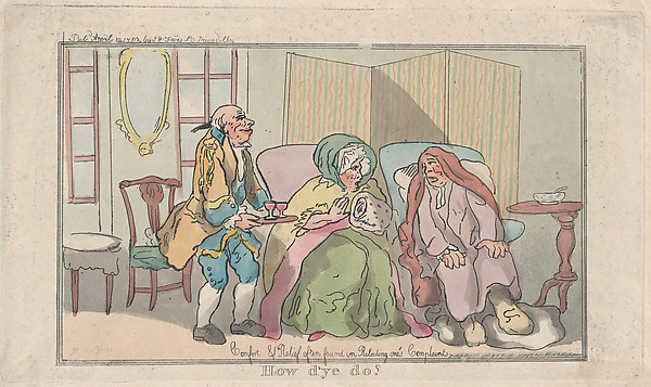 Thomas Rowlandson, How d'ye do?