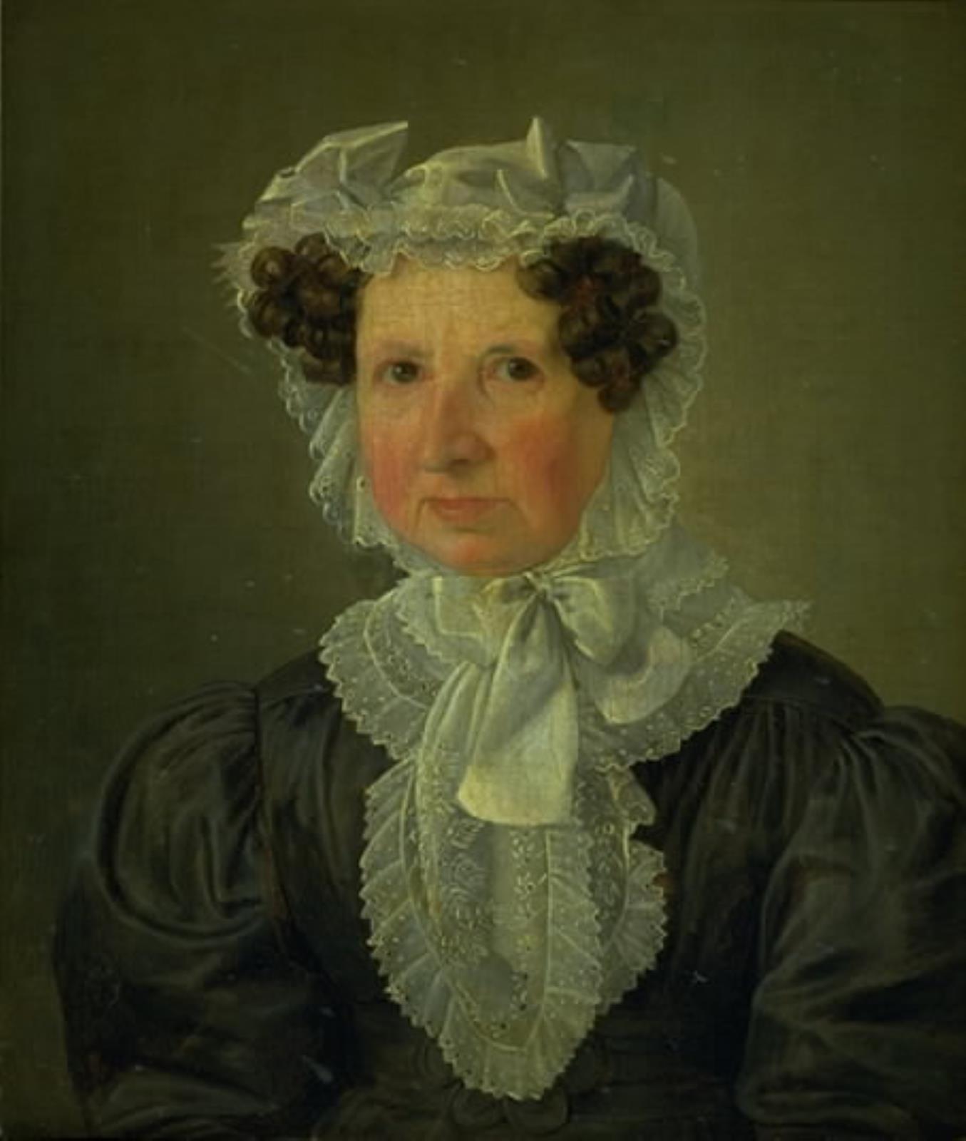 Wilhelm Bendz, Portræt af jomfru Nissen