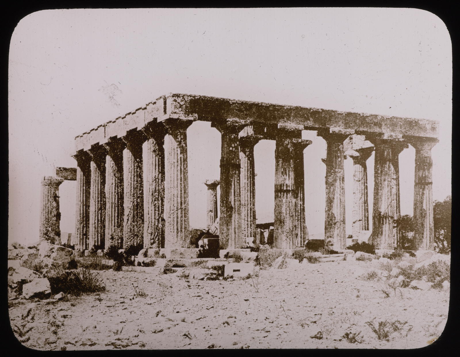 Desconegut, Egine, Grèce. Temple of Athena Les Fils d’ Émile Deyrolle