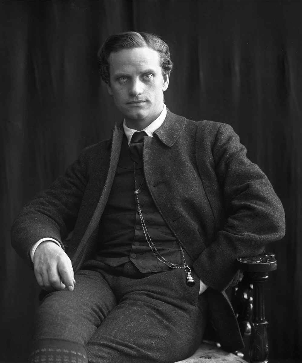 Gustav Borgen, Portrett, skuespiller Dinesen.