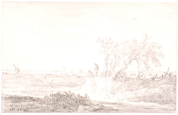 Jan Josefsz van Goyen, Bakketop i et flodlandskab