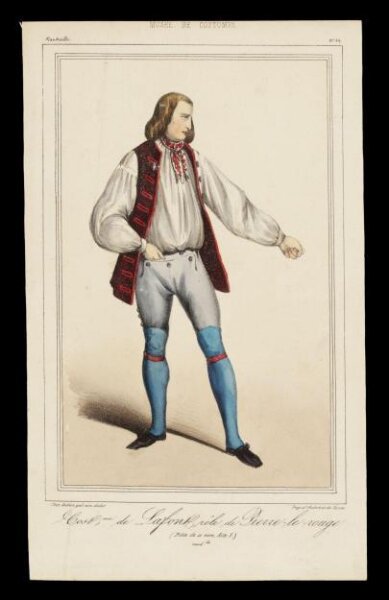 unknown, H Beard Print Collection
