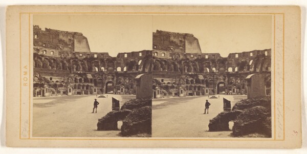 Unknown, [Interior of the Colosseum, Rome]