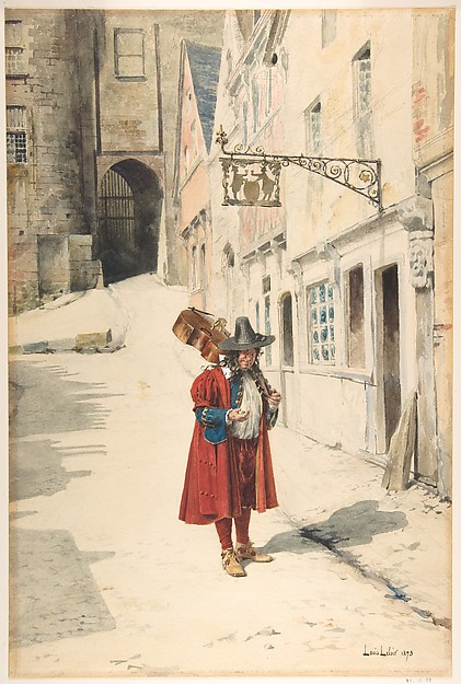 Alexandre-Louis Leloir, Wandering Minstrel; Old Nuremberg