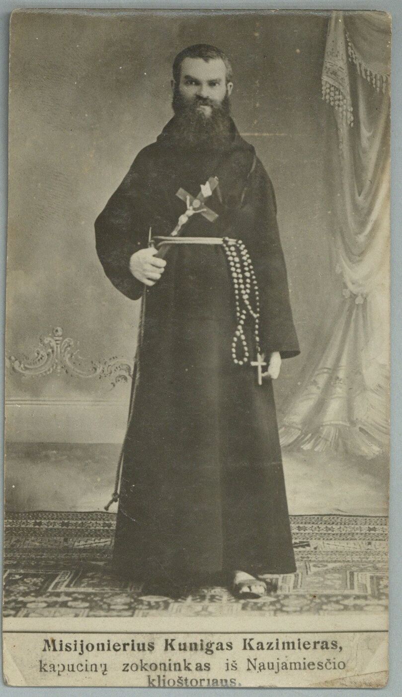 Nežinomas fotografas, Misionierius kunigas Kazimieras