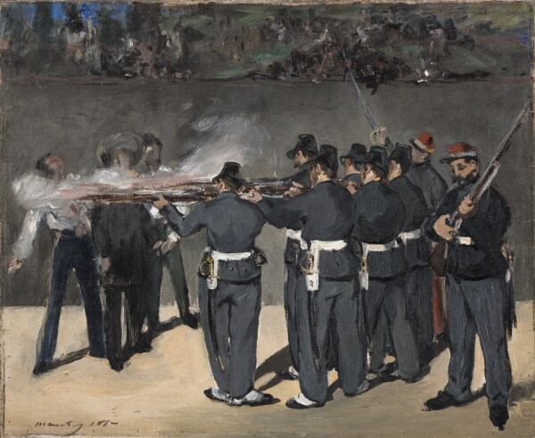 Édouard Manet, Kejser Maximilians henrettelse
