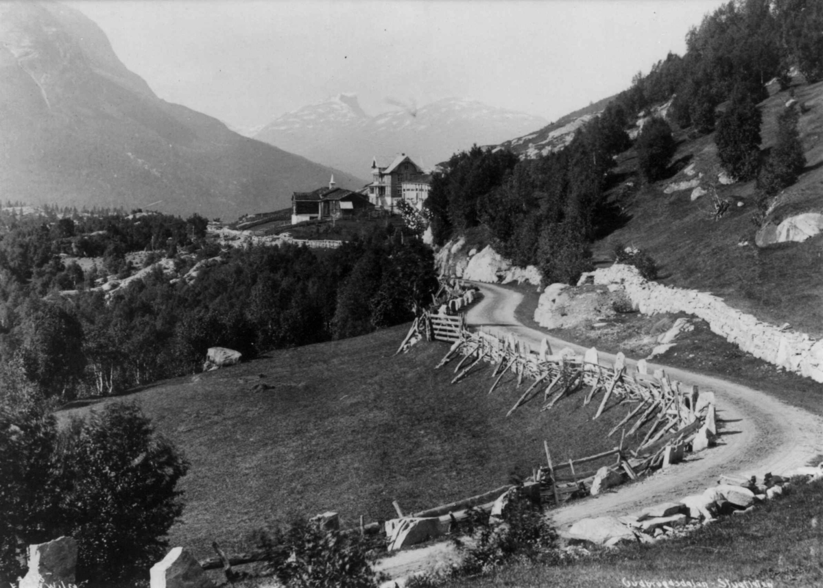 Axel Lindahl, Stuguflåten, ca. 1886 - 90. Lesja, Gudbrandsdalen, Oppland.