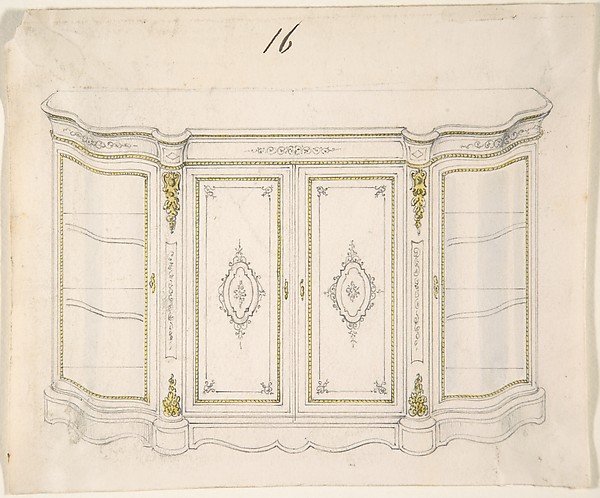 Anonymous, British, 19th century, Cabinet Design