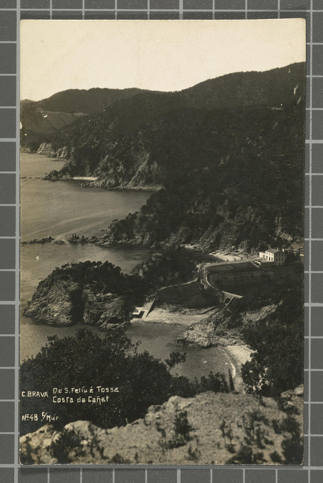 Ricard Mur Dargallo, C. Brava. De St. Feliu a Tossa Nº48. Costa de Canyet