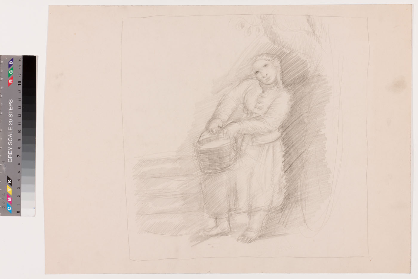Karin (autor) Luts, Woman with milking
