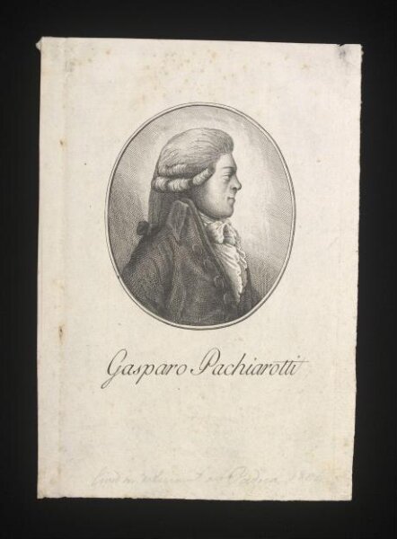 Unknown, Gasparo Pachiarotti