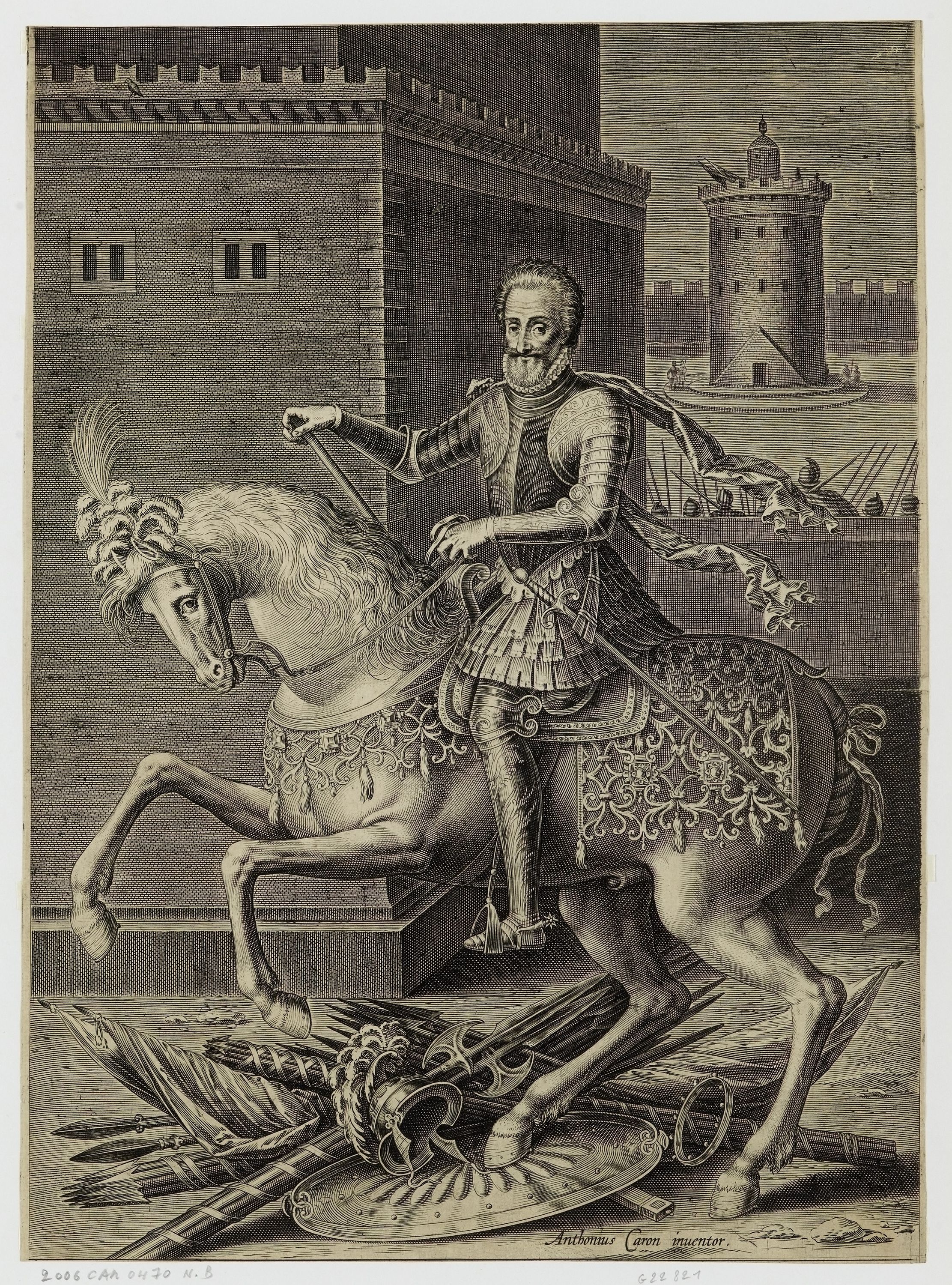 Inconnu, Henri IV à cheval