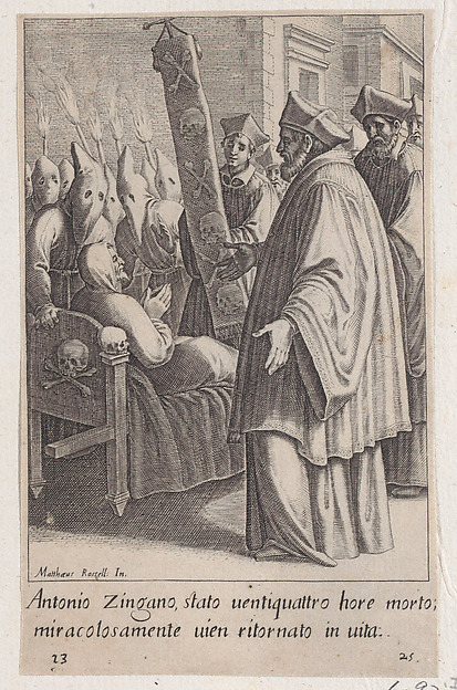 Jacques Callot, Antonio Zingano, from Scelta d'Alcuni Miracoli e Grazie della Santissima Nunziata di Firenze (Selection of Some Miracles and Graces that Occurred in the Church of the Annunziata in Florence)