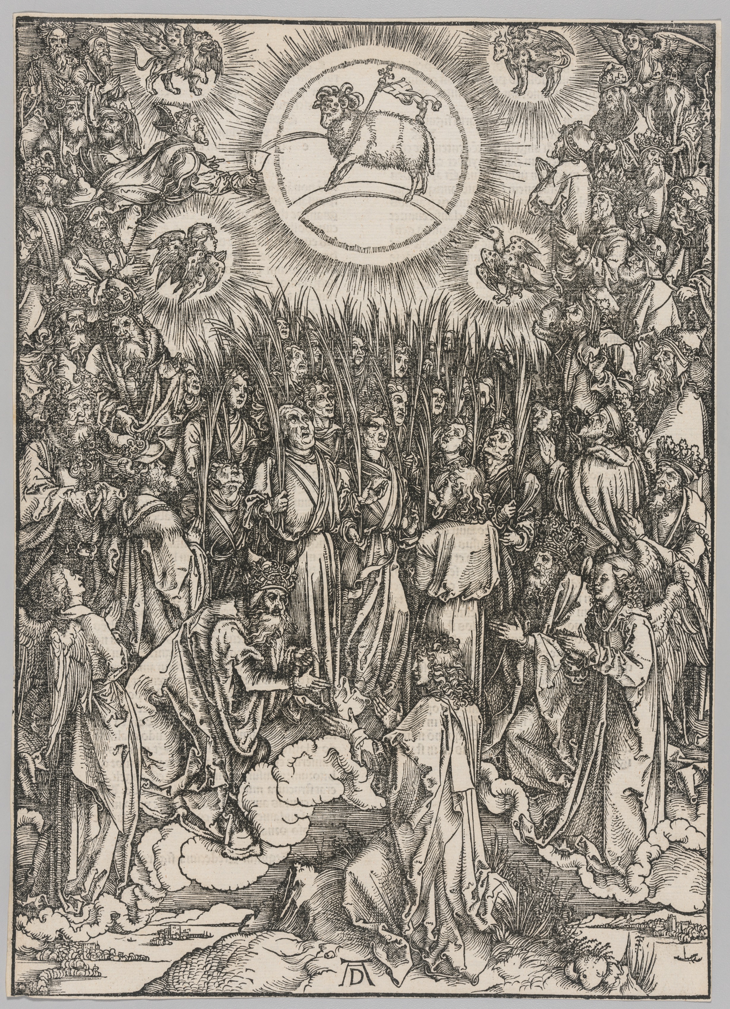 Albrecht Dürer, Apocalypse: The Adoration of the Lamb—The Hymn of the Chosen