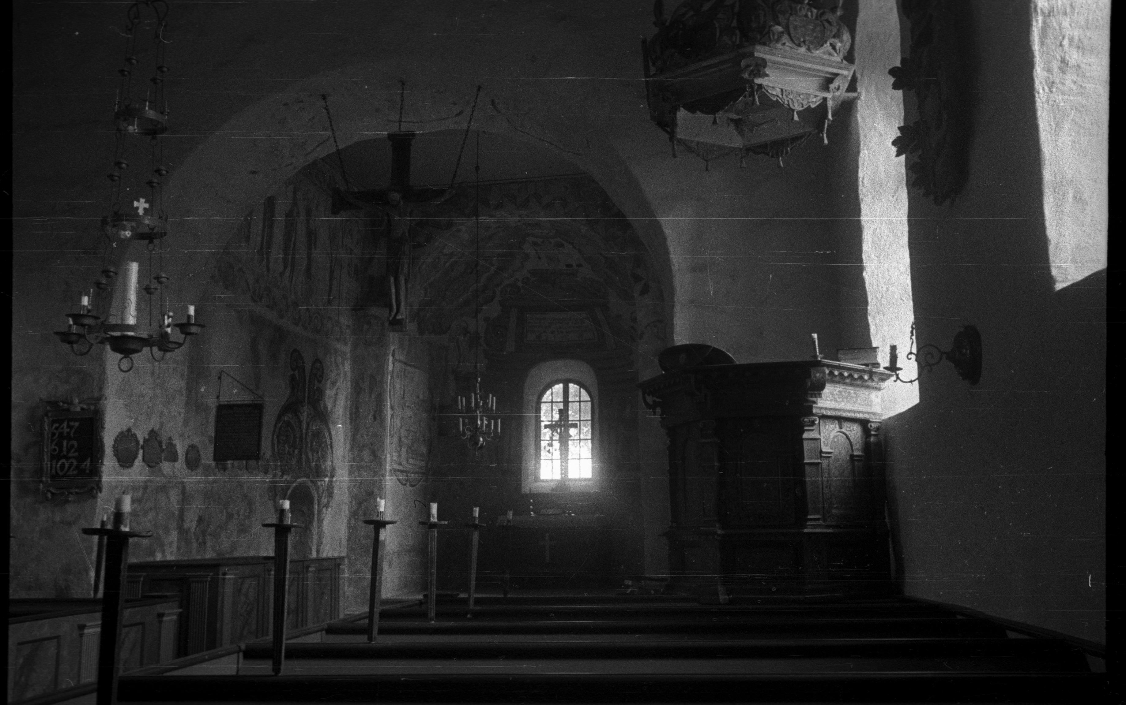Berit Wallenberg, Myresjö gamla kyrka