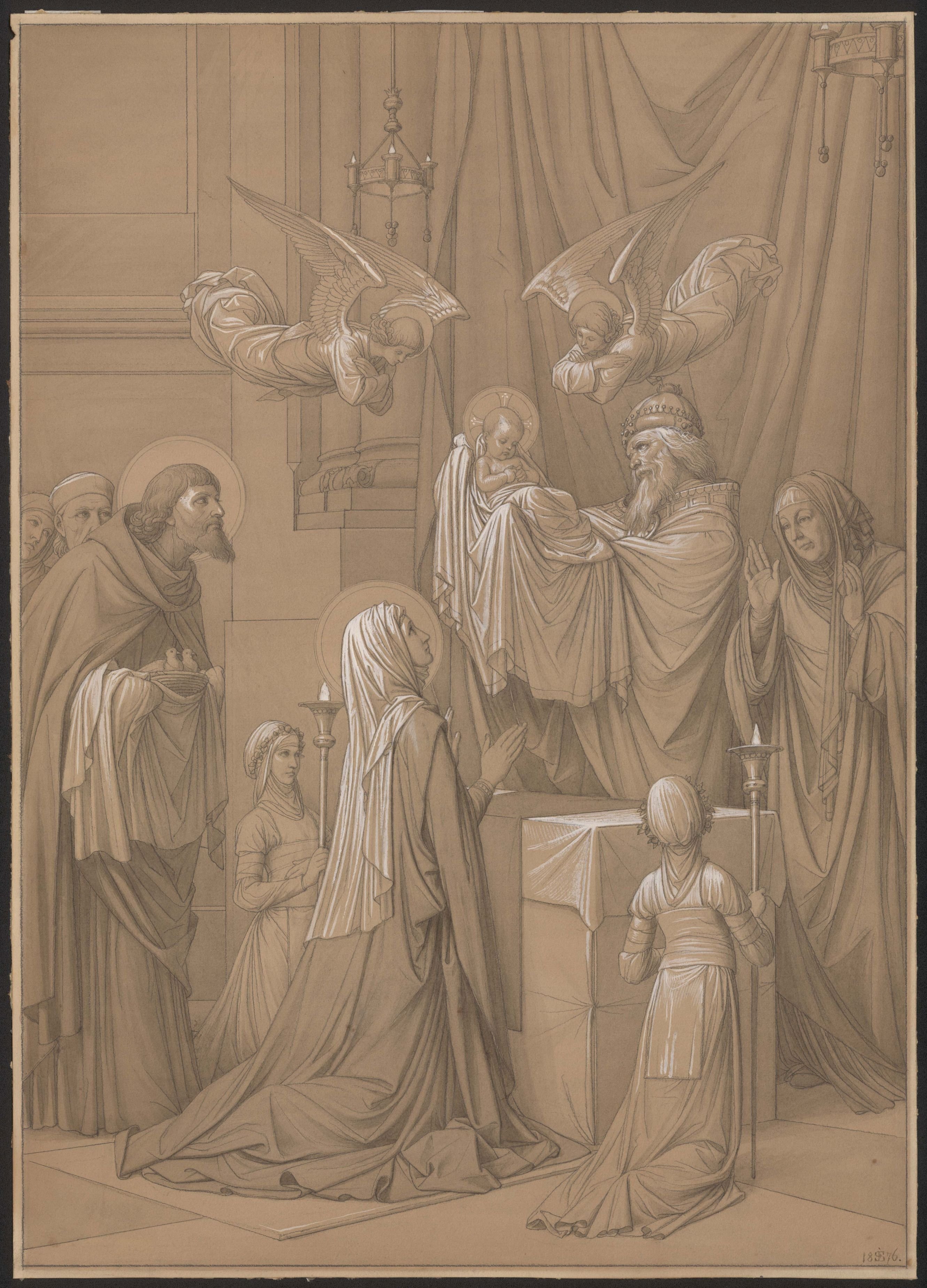 Edward von Steinle, Jesu Darstellung im Tempel
