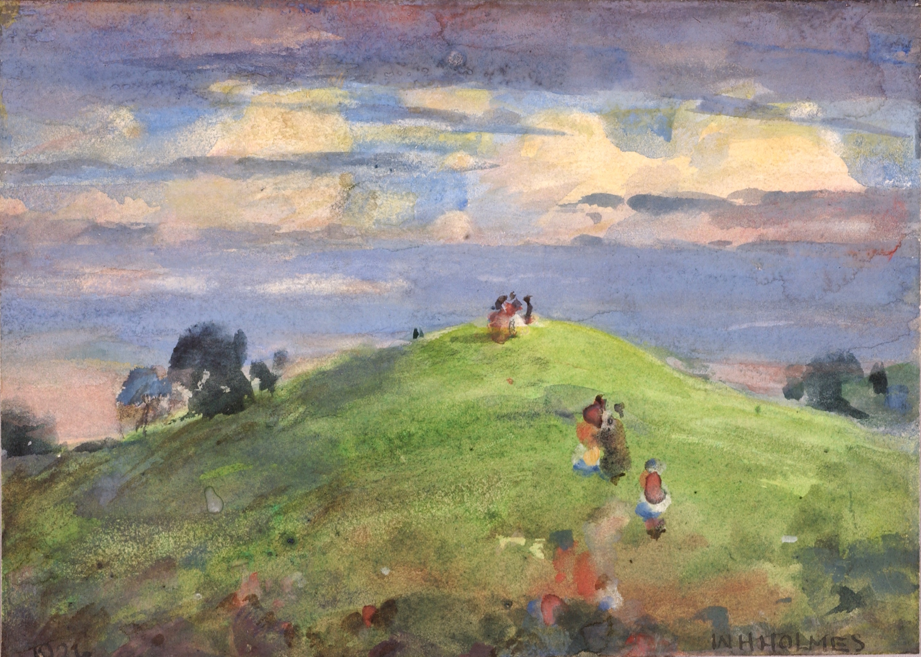 William Henry Holmes, On the Sunset Hill, 1926