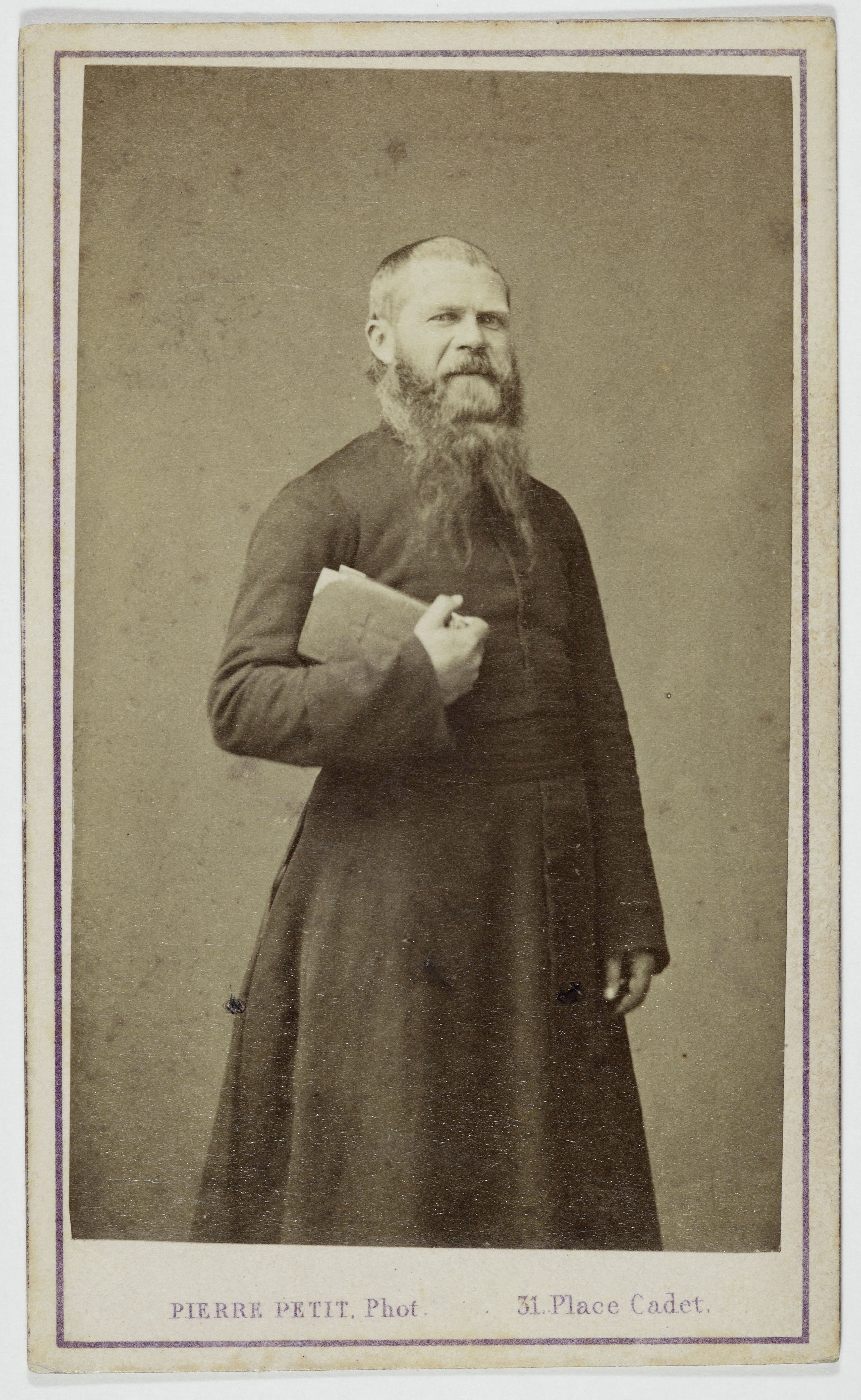Pierre Petit, Portrait d'Allard, Michel, (1816-1871), (ecclésiastique, fusillé comme otage par la Commune)
