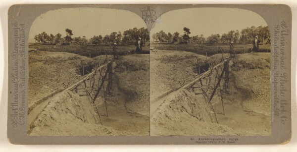 Carleton H. Graves, A crude aquaduct [sic]. Egypt.