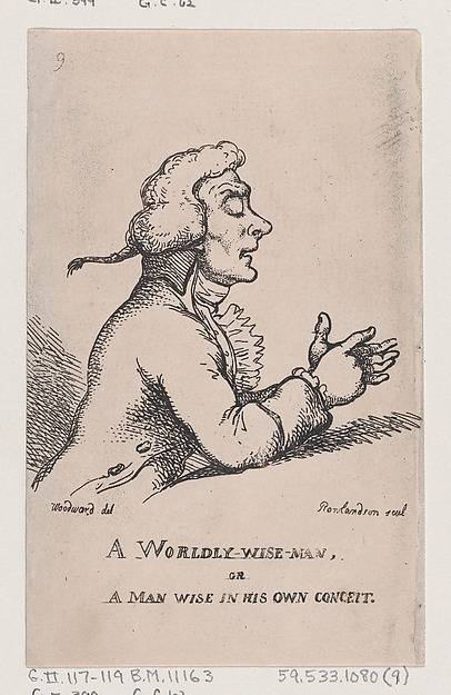 Thomas Rowlandson, A Worldly-Wise Man