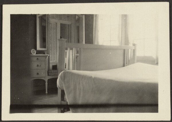 Louis Fleckenstein, [Bedroom Interior]