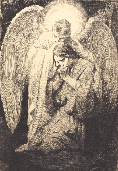 Frans Schwartz, Kristus i Gethsemane