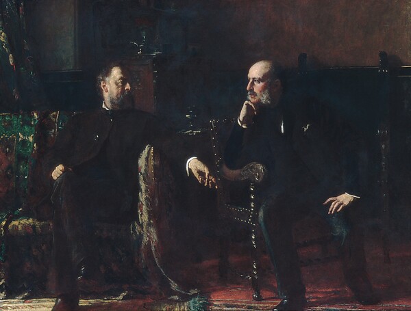 Eastman Johnson, The Funding Bill