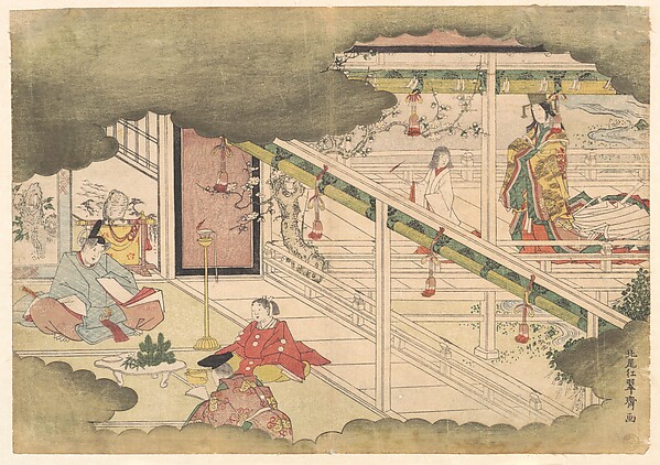 Kitao Shigemasa, An Incident from the Tales of Ise (Ise Monogatari)