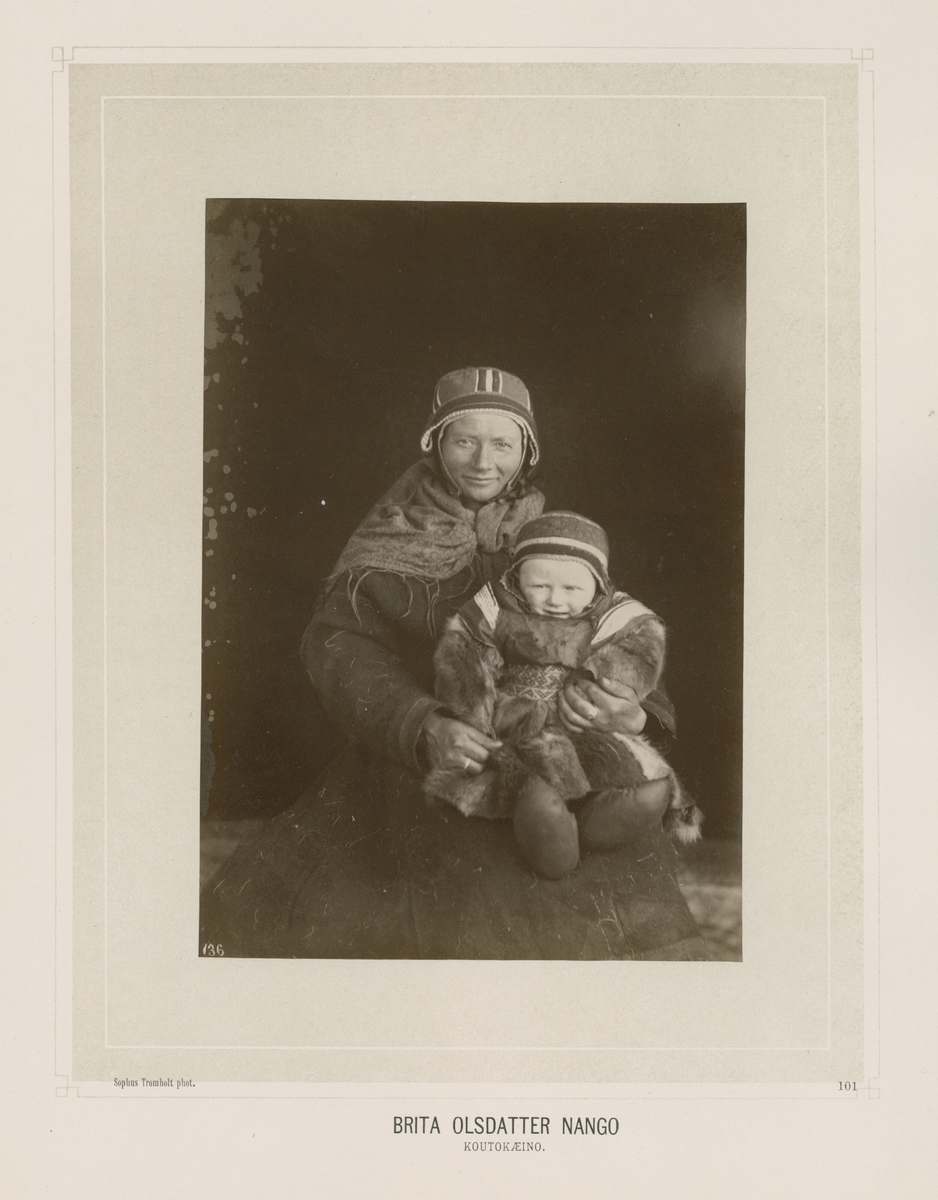 Sophus Tromholt, Billeder fra Lappernes Land/Tableaux du Pays des Lapons