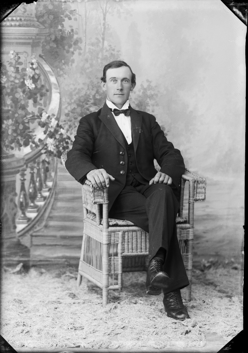 Skötsner-Edhlund, Ateljé Portrait - Karl Wahlund of Vattensta, HökA, Uppland 1923