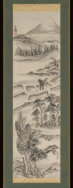 Ike no Taiga 池大雅, Mount Fuji