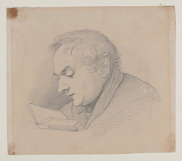 Edward von Steinle, Clemens Brentano lesend
