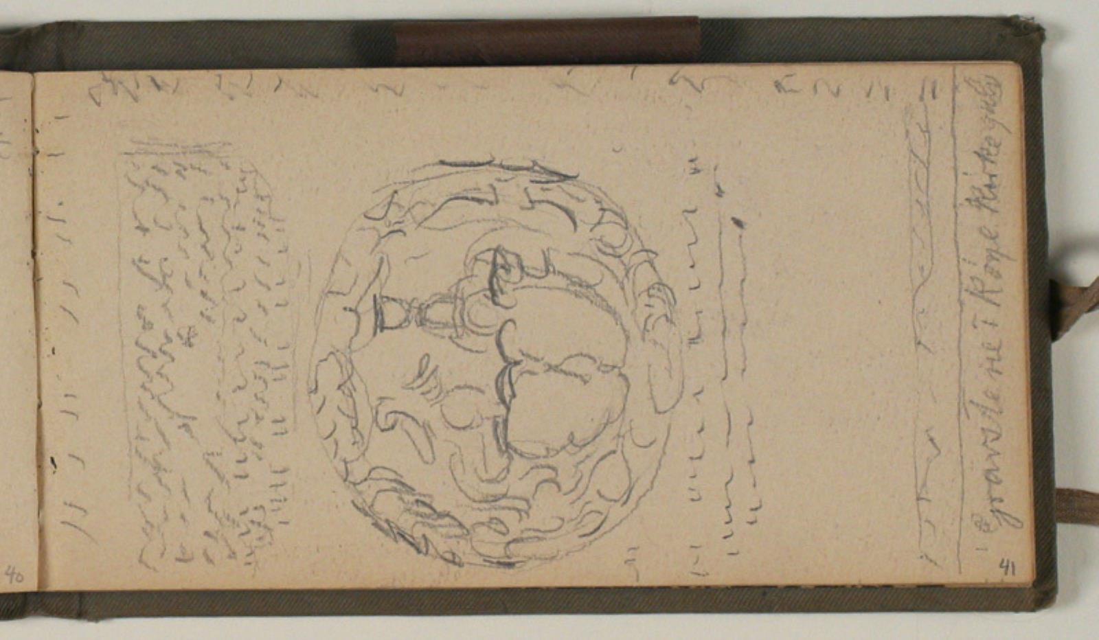 Niels Larsen Stevns, Studier af gravstene