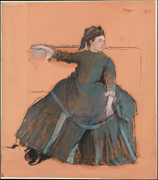 Edgar Degas, Woman on a Sofa