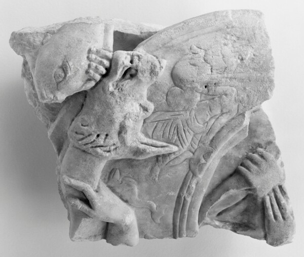 Unknown, Fragment of a Sarcophagus with a Naval Battle