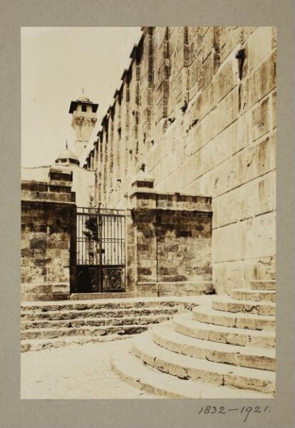K.A.C. Creswell, al-Haram al-Ibrahimi, Hebron