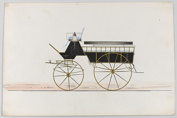 Brewster & Co., Design for Wagonette (unnumbered)