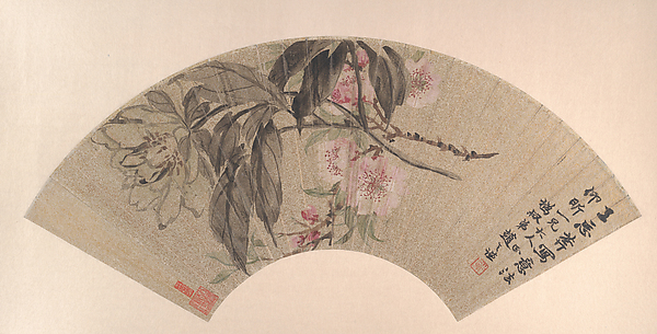 Zhao Zhiqian, Peach Blossoms and Peony