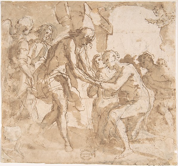 Anonymous, Italian, 16th century, Descent of Christ into Limbo