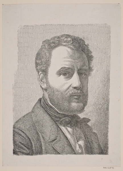 Constantin Hansen, Portræt af Wilhelm Marstrand