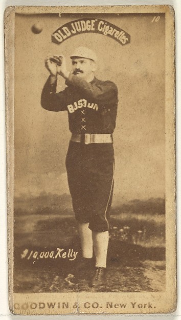 Goodwin & Company, "$10,000" Kelly, Boston, from the Old Judge series (N172) for Old Judge Cigarettes