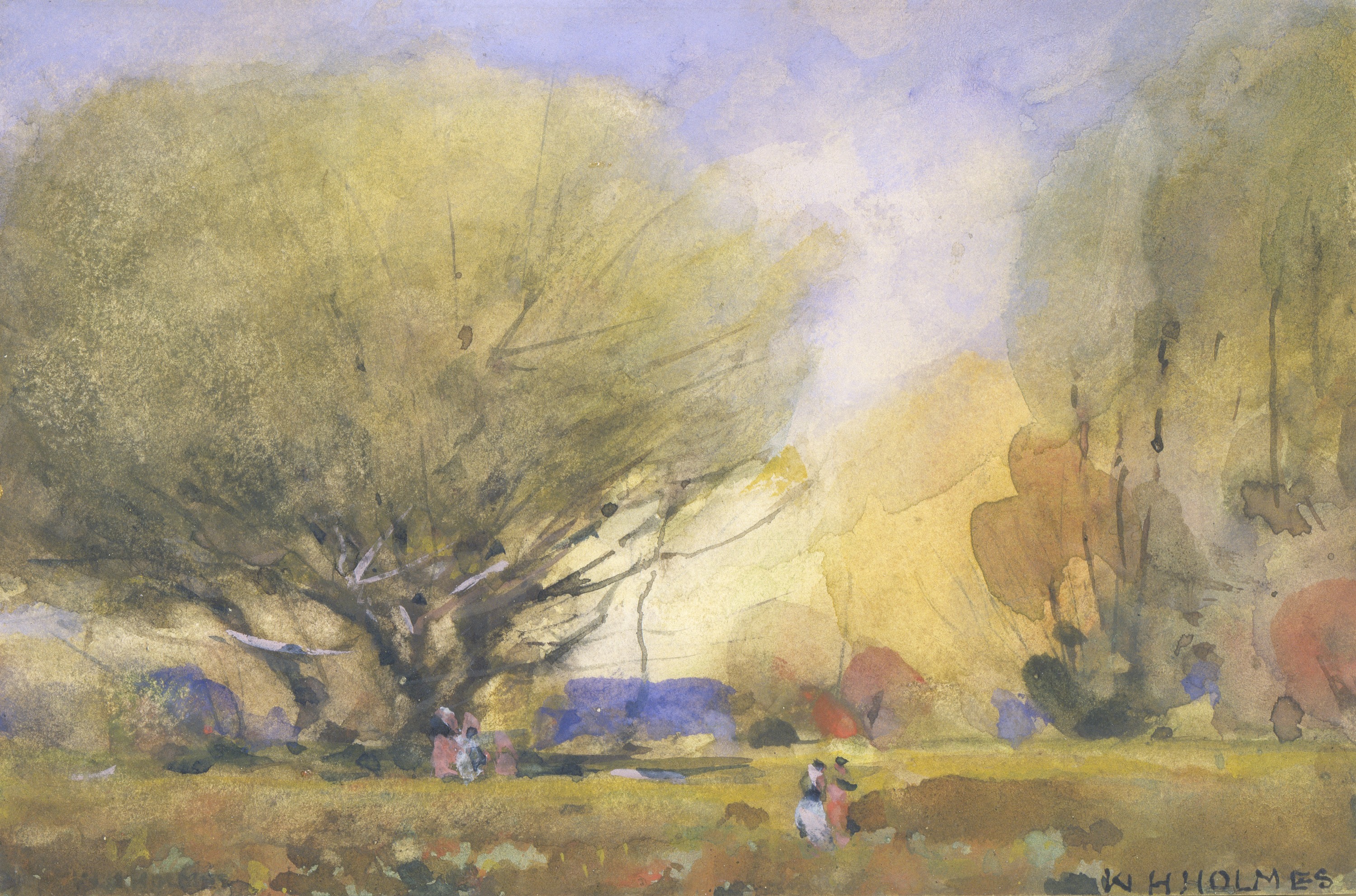 William Henry Holmes, (Summer Scene)