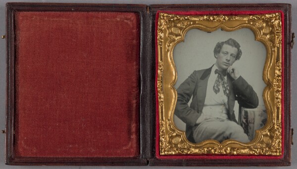 Unknown, [Portrait of a Seated Man]